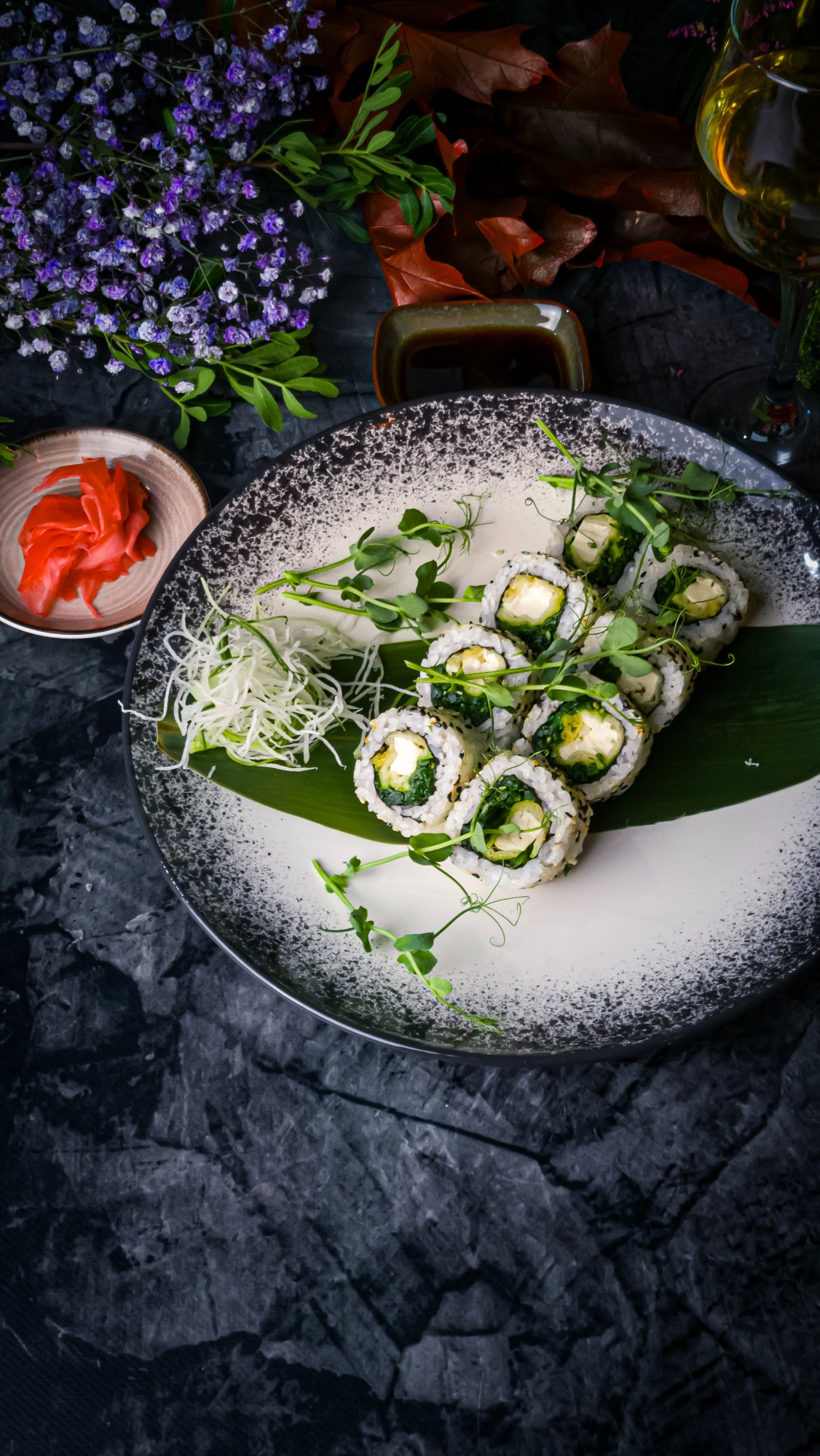 California tofu w tempurze