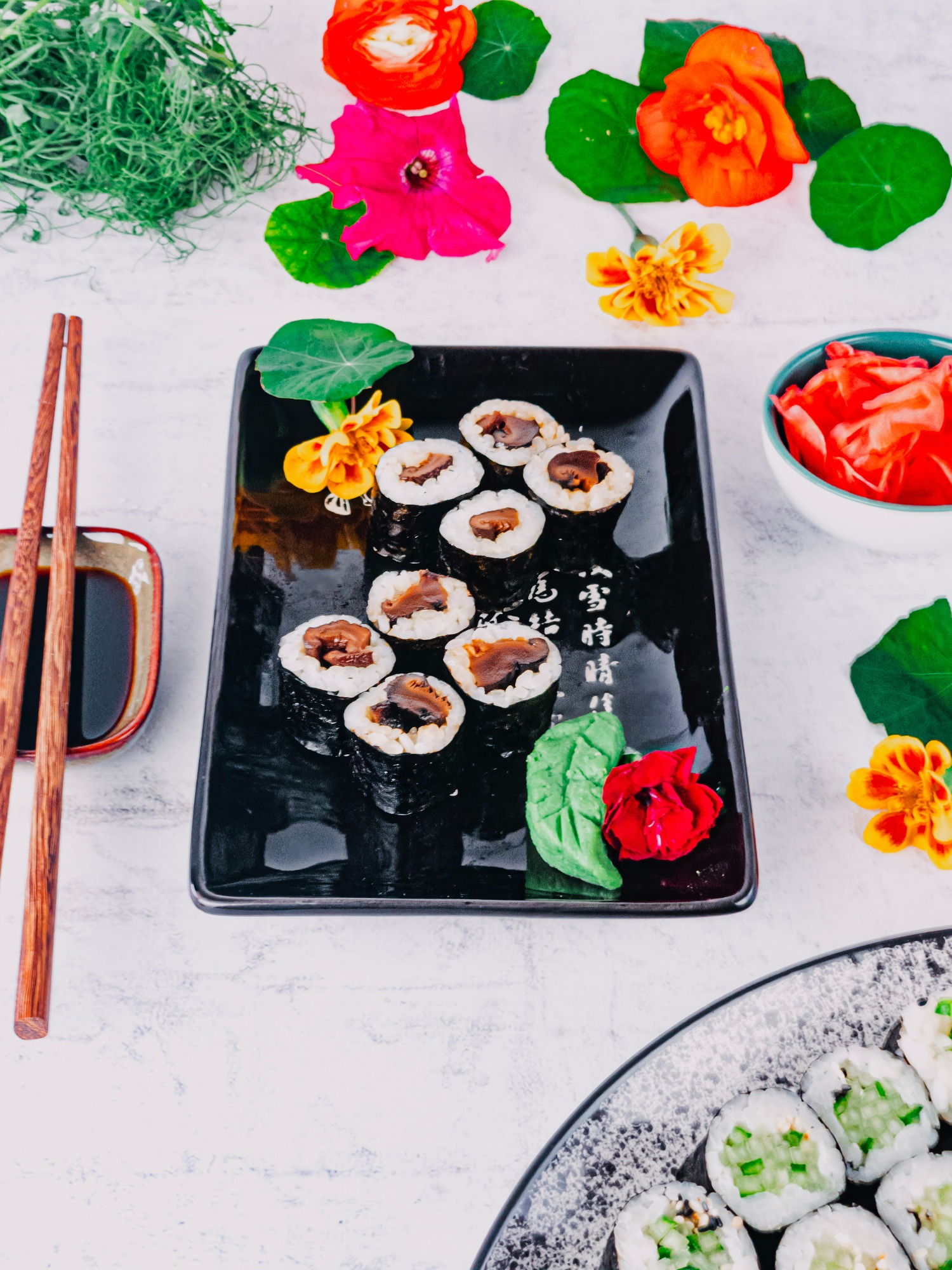 Hosomaki z Grzyby shitake