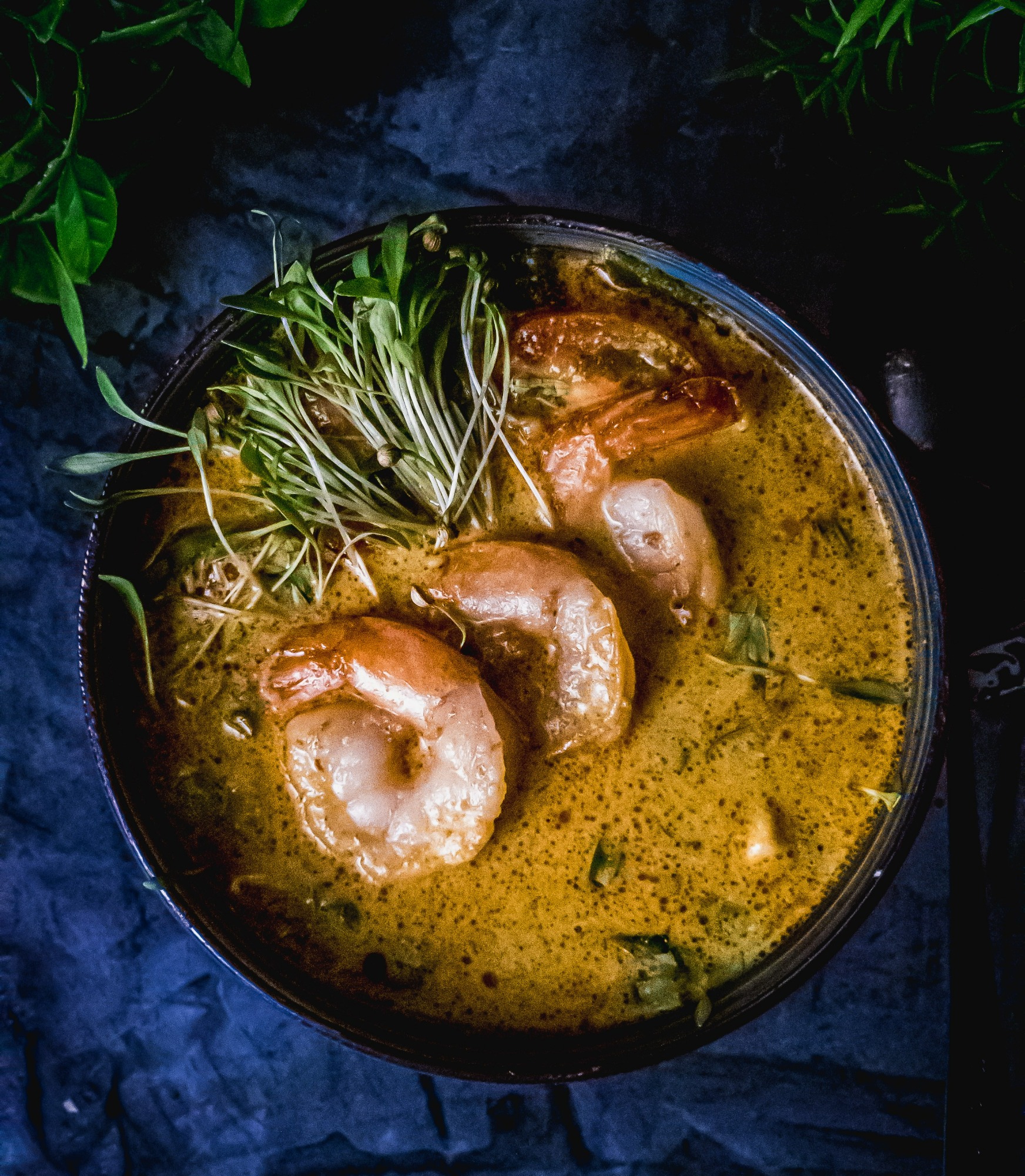 Tom Yum z Krewetkami