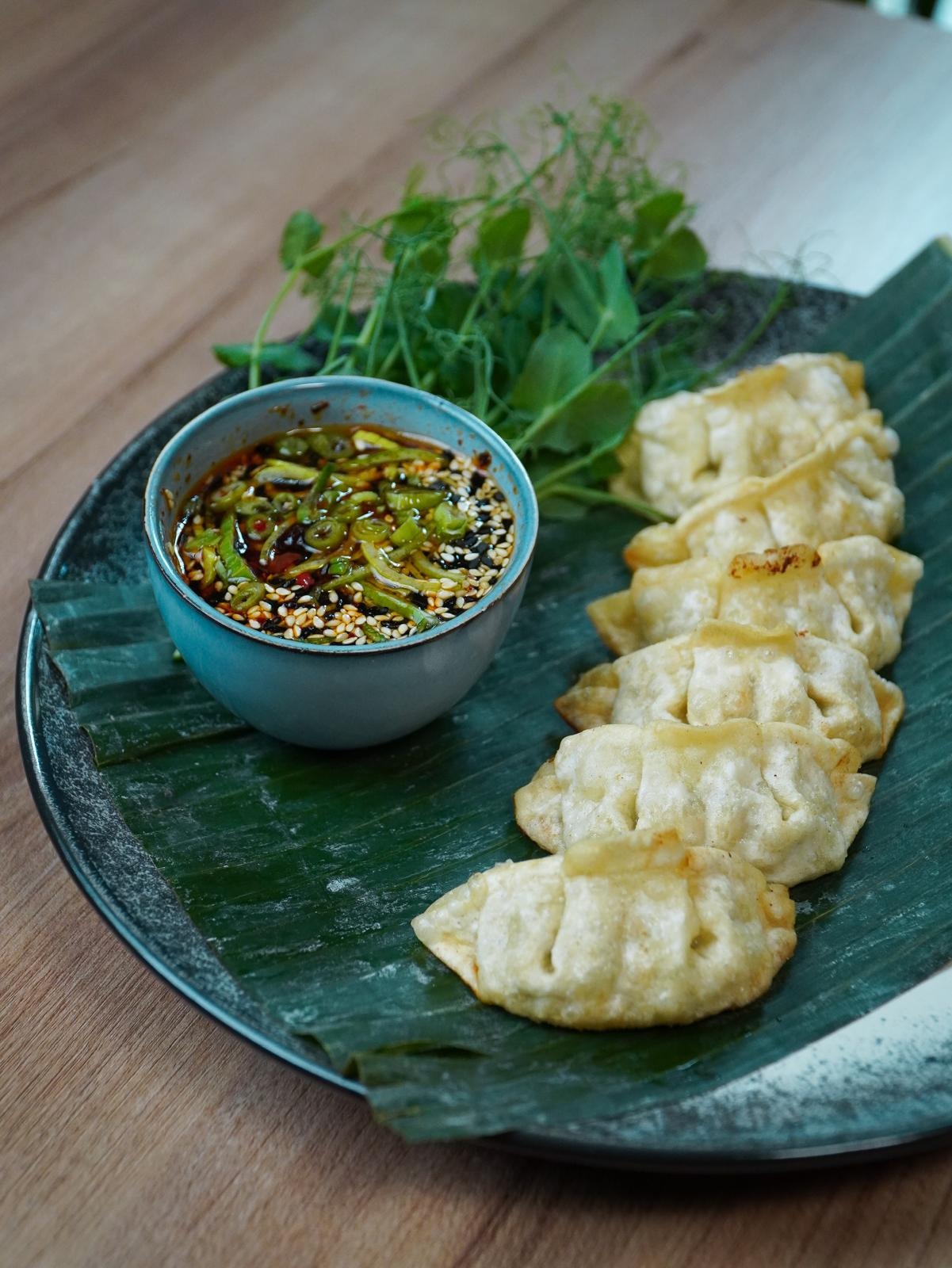 Pierożki Gyoza z warzywami 