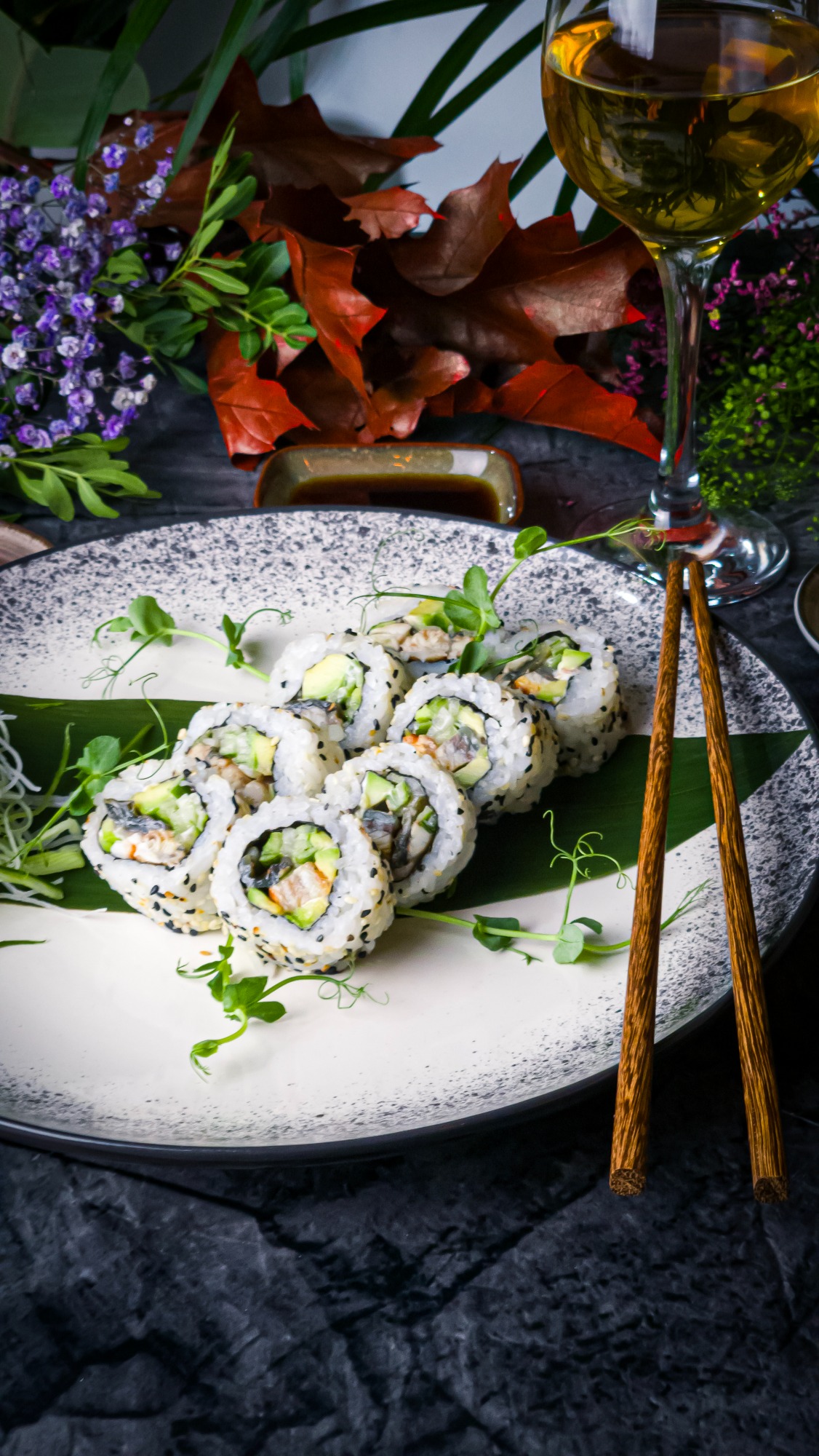 California z węgorzem