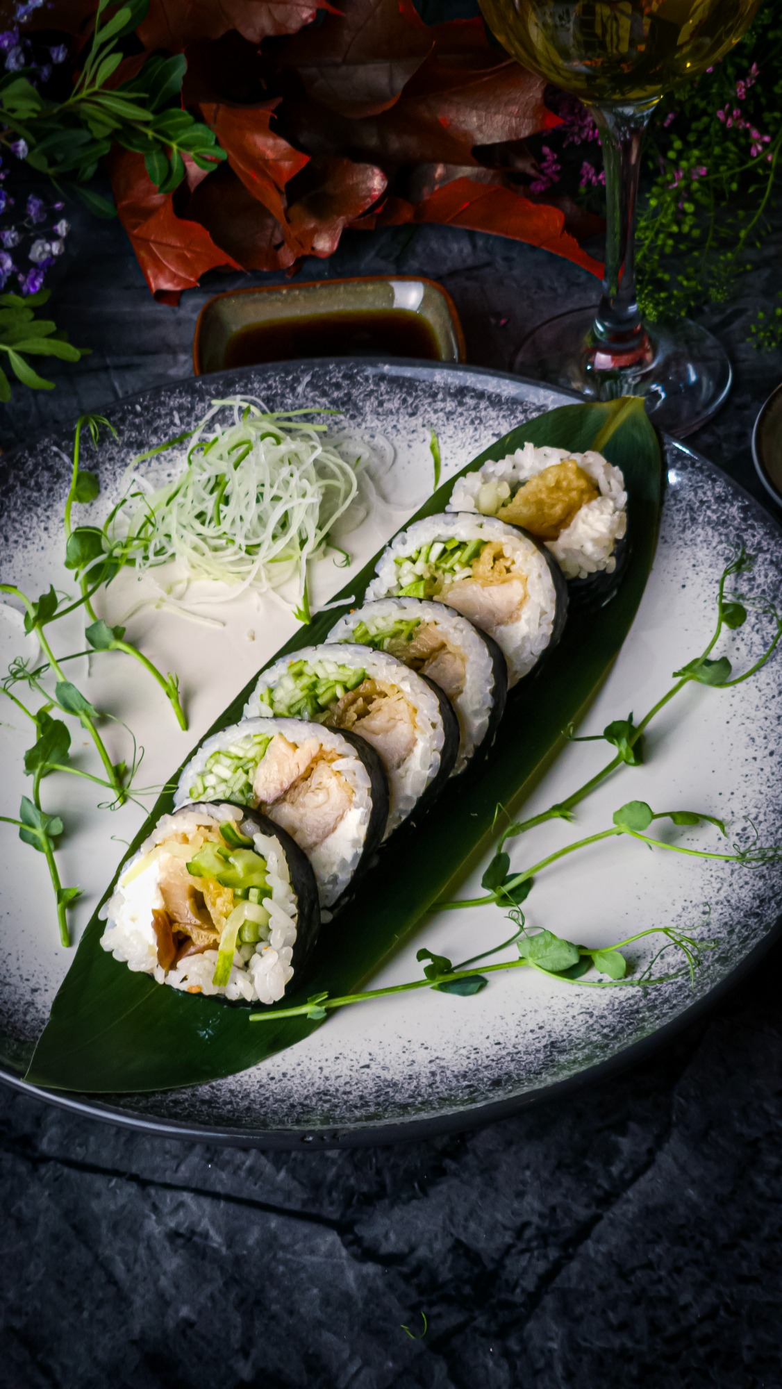 Futomaki z Tilapią grillowaną