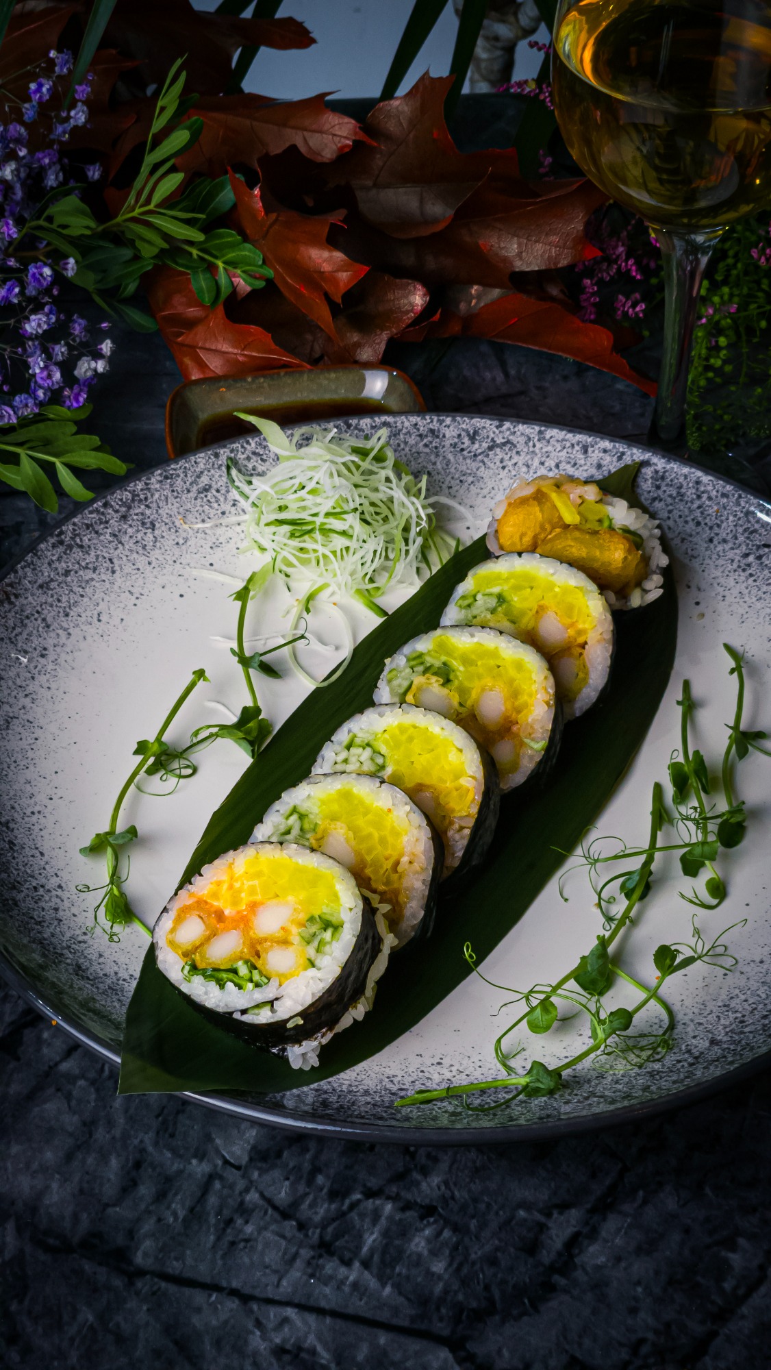 Futomaki z Kalmarami w panierce