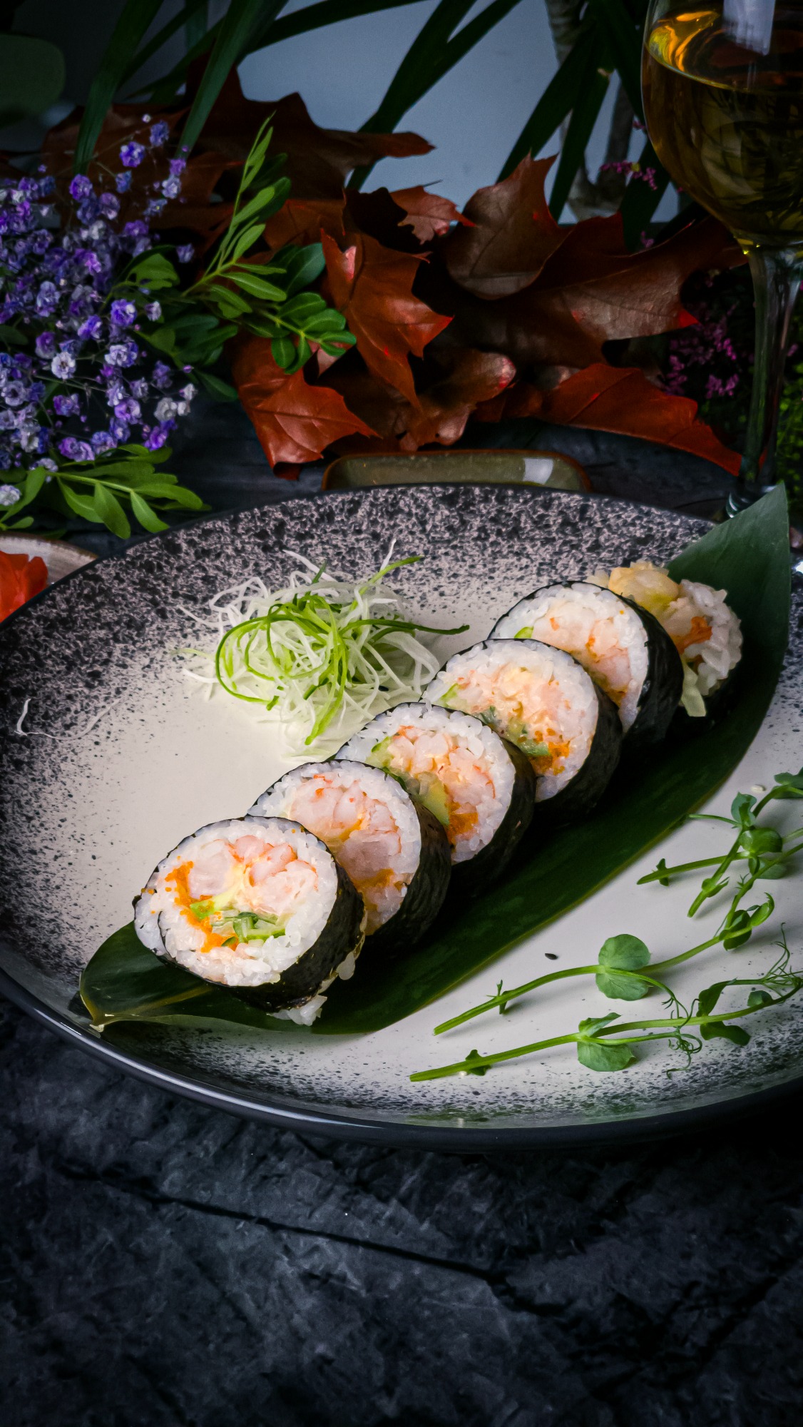 Futomaki z Krewetkami