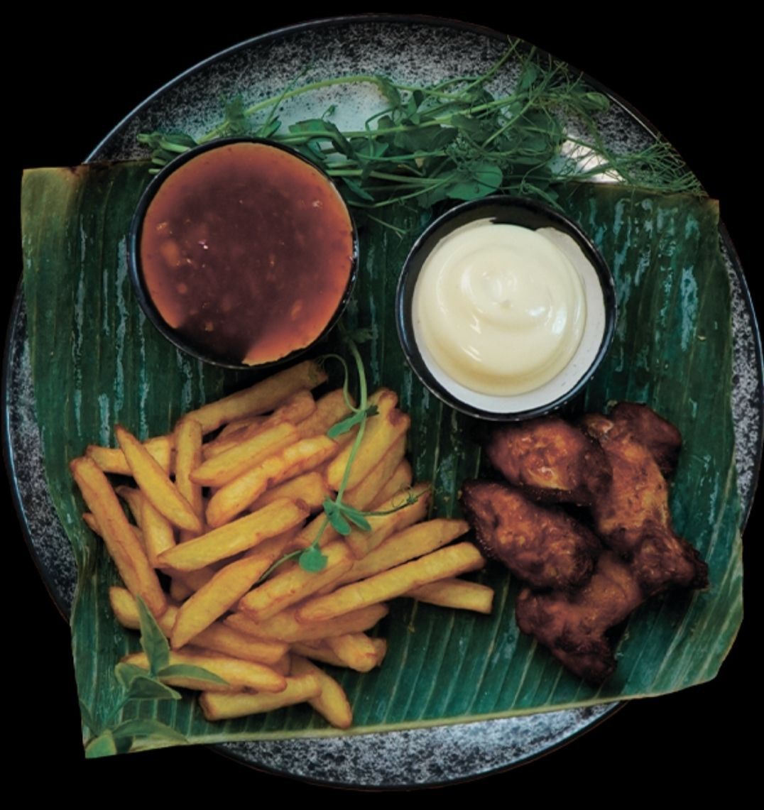 Kurczak w Smażony + Frytki