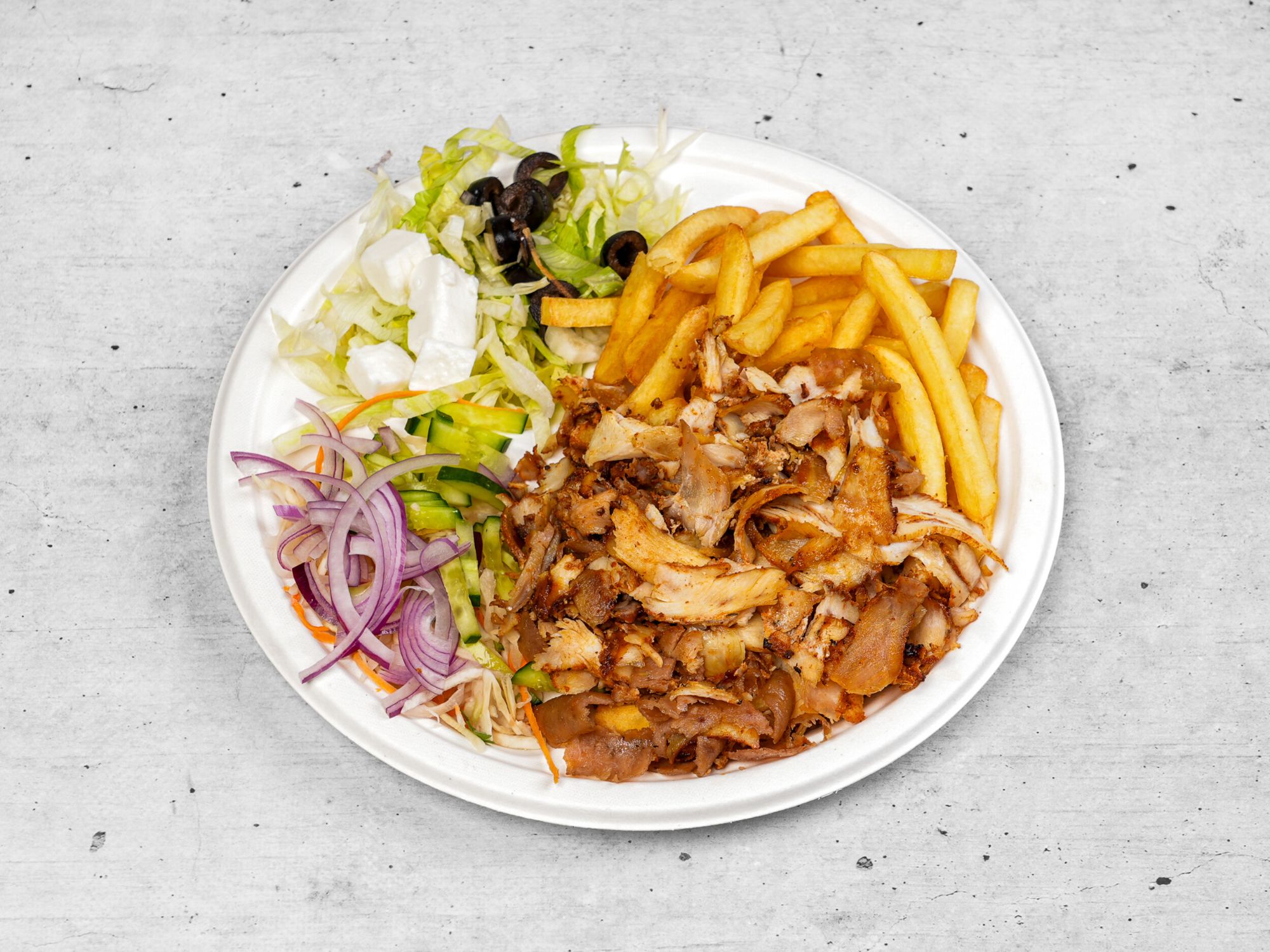 Kebab talerz