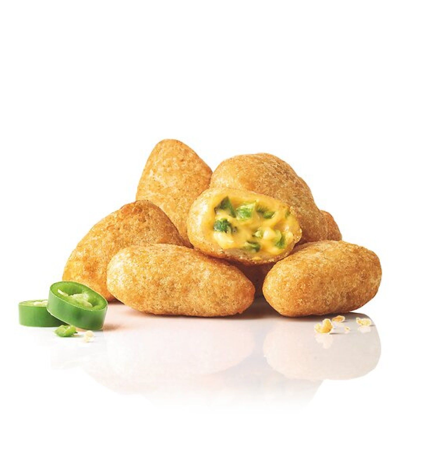 Chilli cheese nuggets 5 szt. z frytkami