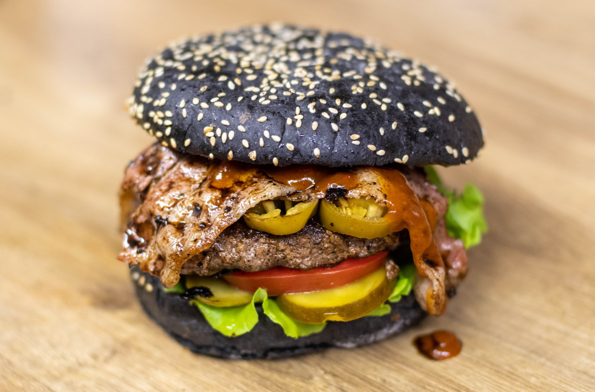 5. Burger "na ostro"