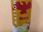 Mattoni jemne perlivá minerálka 0,5l s príchuťou  MULTI tropického ovocia / zálohovaná flaša/