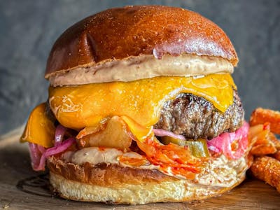 Burger miesiąca Październik - Kimchi