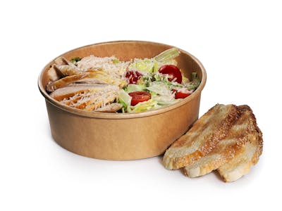 Sałatka Cezar z grzankami