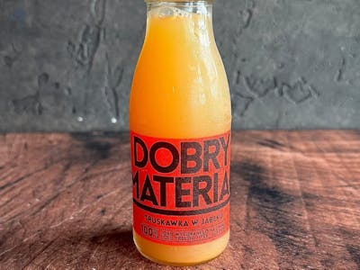 Sok NFC Dobry materiał jabłko - truskawka (250ml)