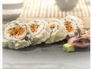 Spicy salmon tempura