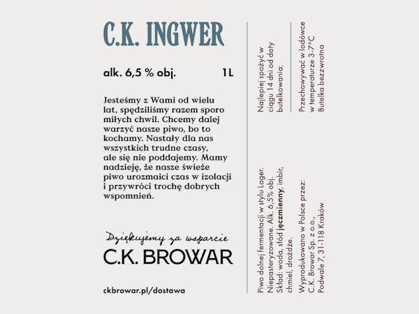 C.K.Ingwer, PET 1l