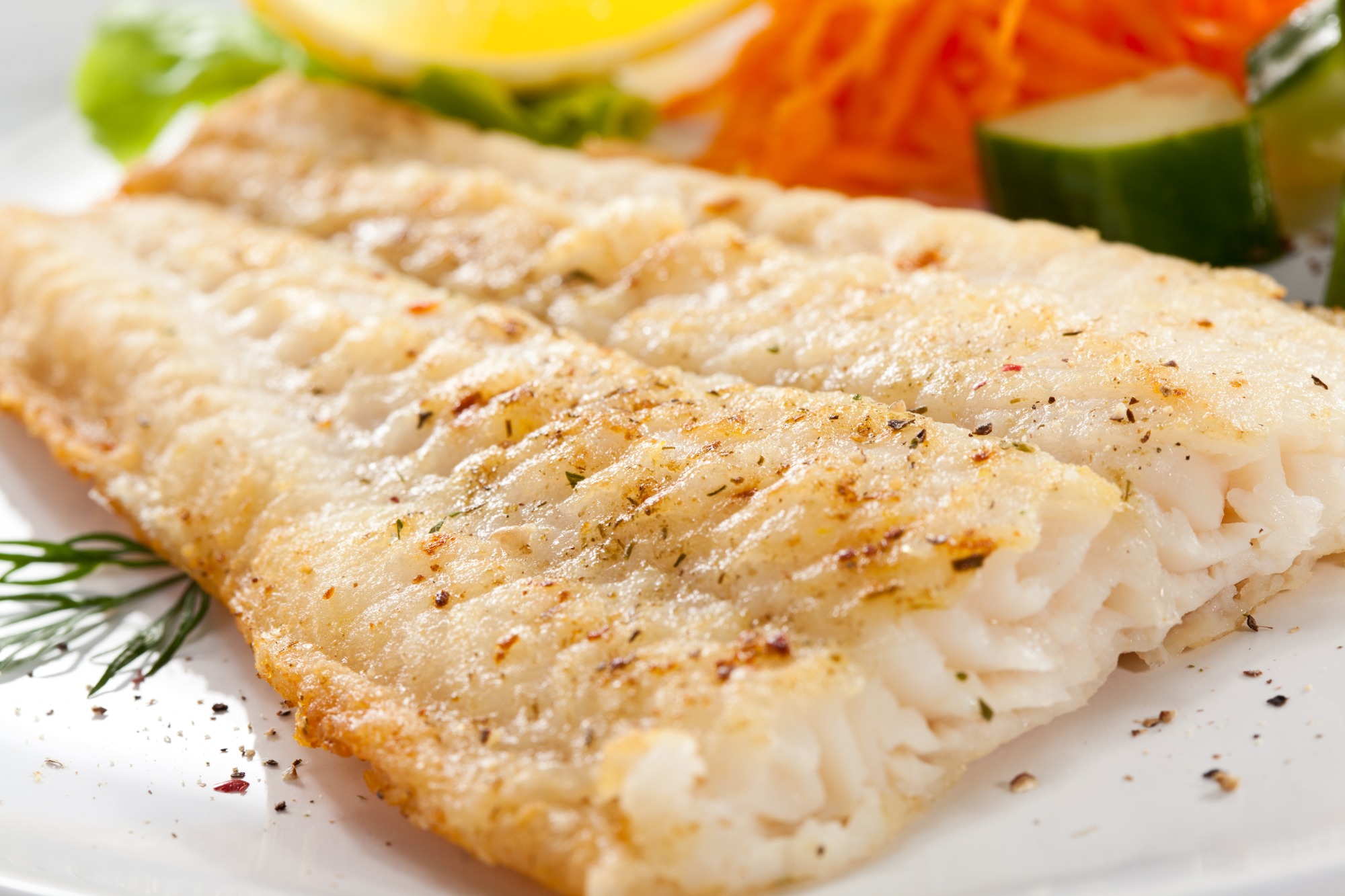 Dorsz filet grillowany