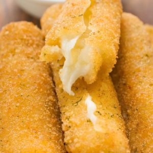 Panierowane serki mozzarella