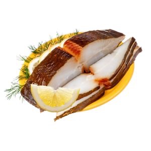 halibut wędzony