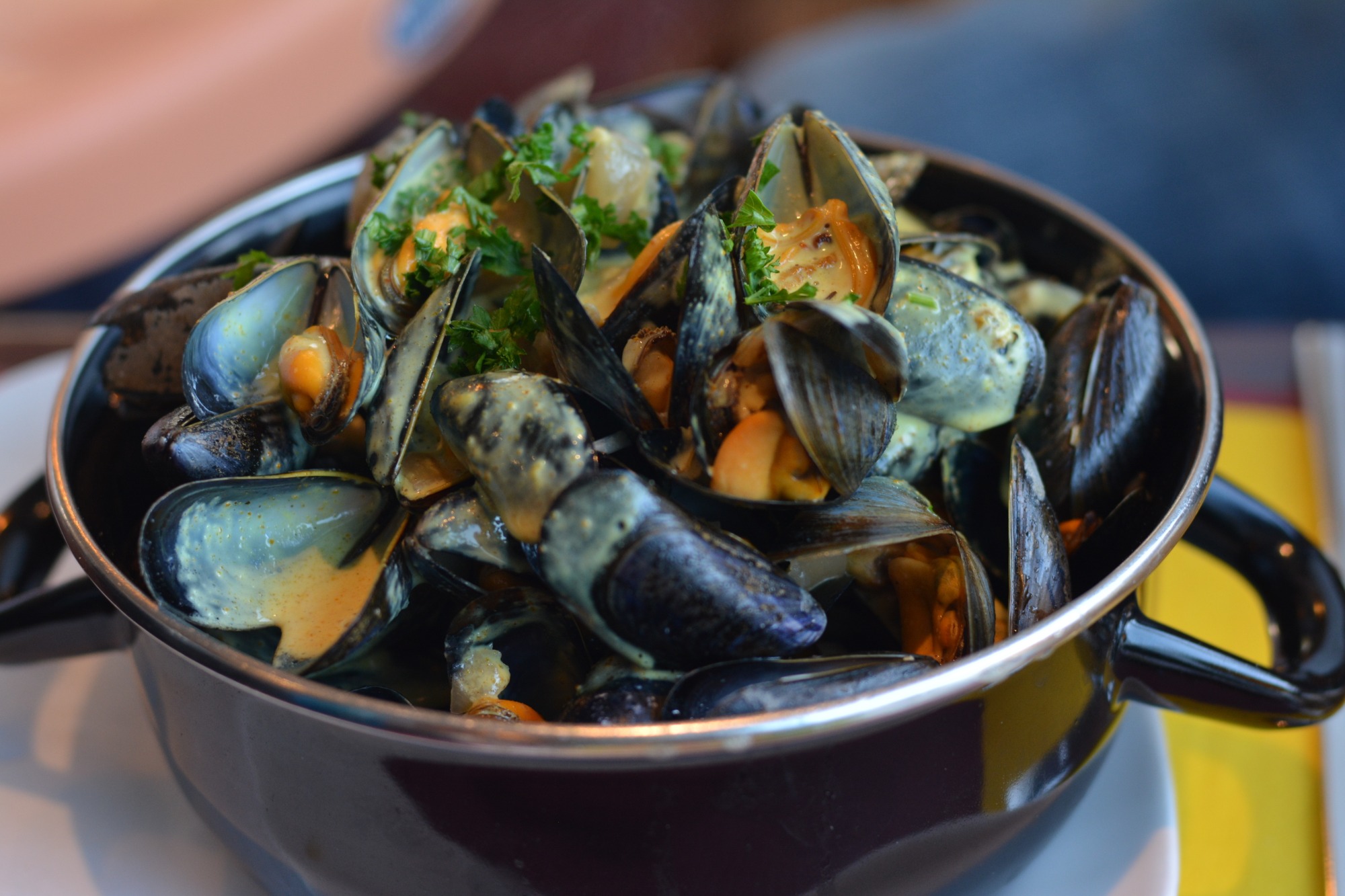 Małże Madras Curry