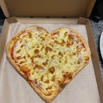 Pizza v tvare srdca 