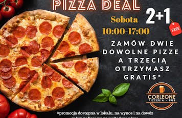 Pizza Deal 2+1 GRATIS 