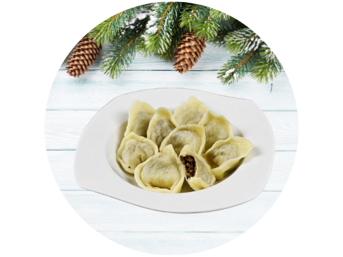 USZKA Z GRZYBAMI 12 sztuk