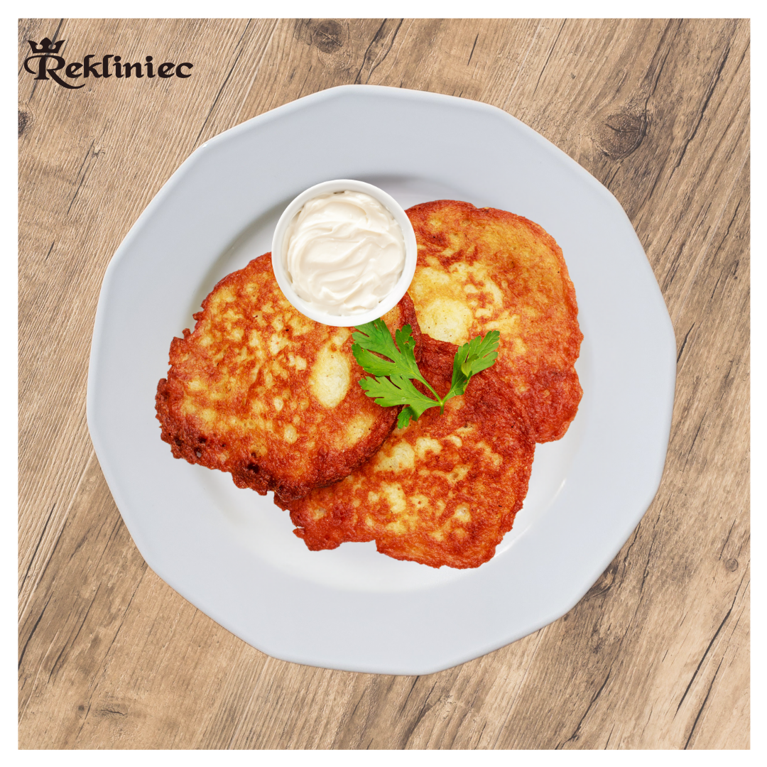 Placki ziemniaczane ze śmietaną