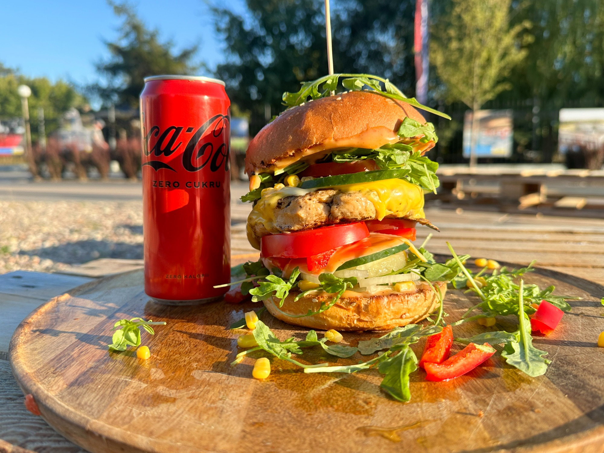 Zestaw Chicken Gym Burger