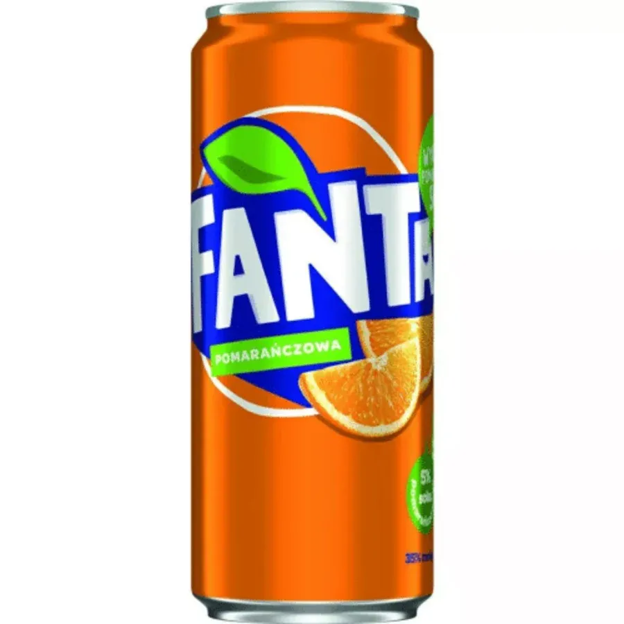 Fanta pomarańczowa puszka 0,33