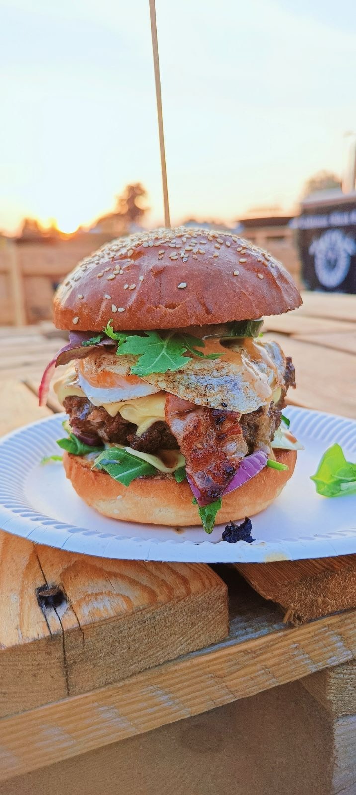 Zestaw Burger Bacon Swiss