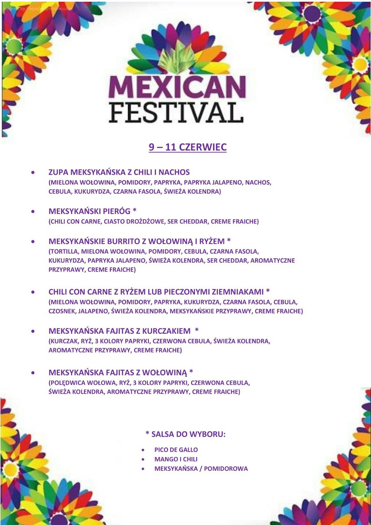 MEKSYKAŃSKI FESTIWAL 9-11 CZERWIEC