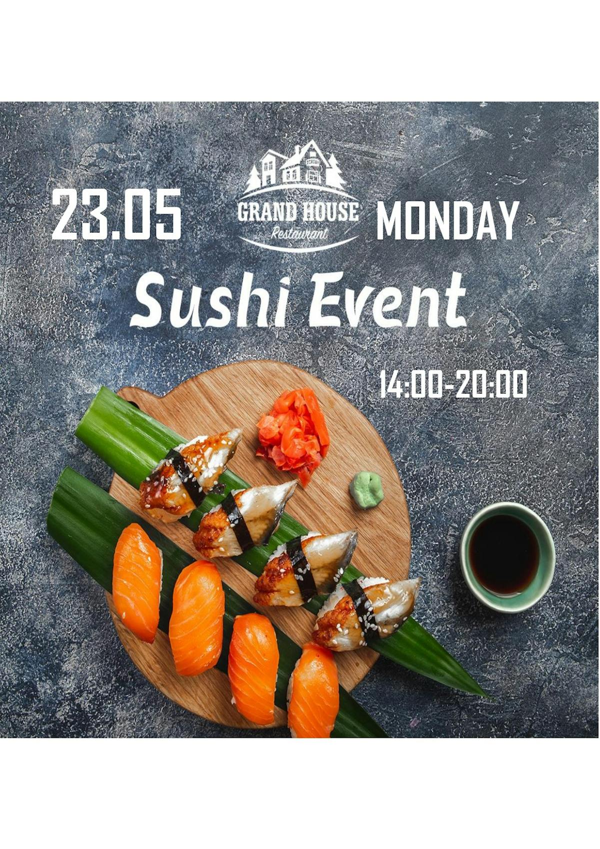 SUSHI 23 MAJ