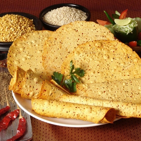 Fried Papadum