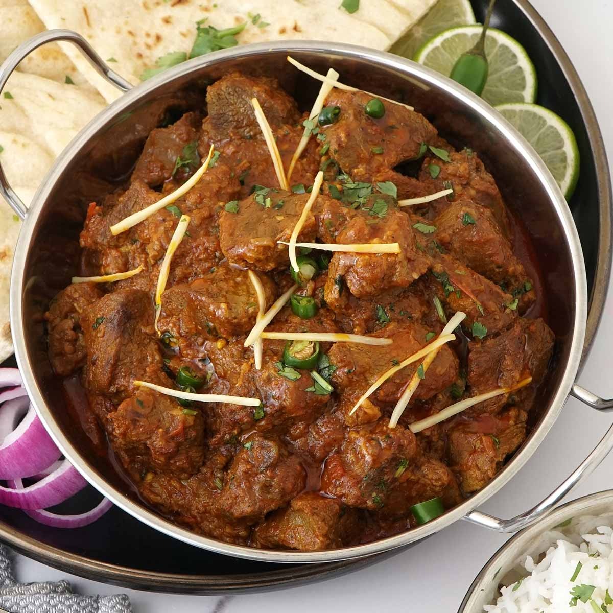 Lamb kadahi 