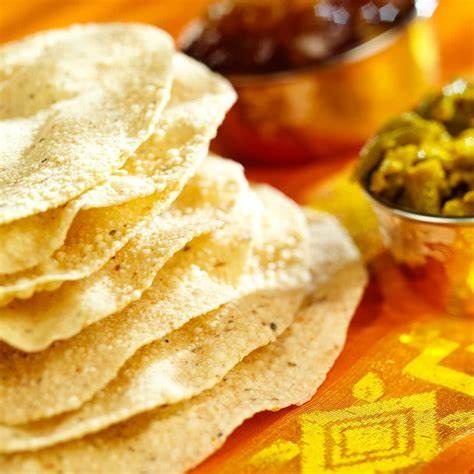 Roasted Papadum