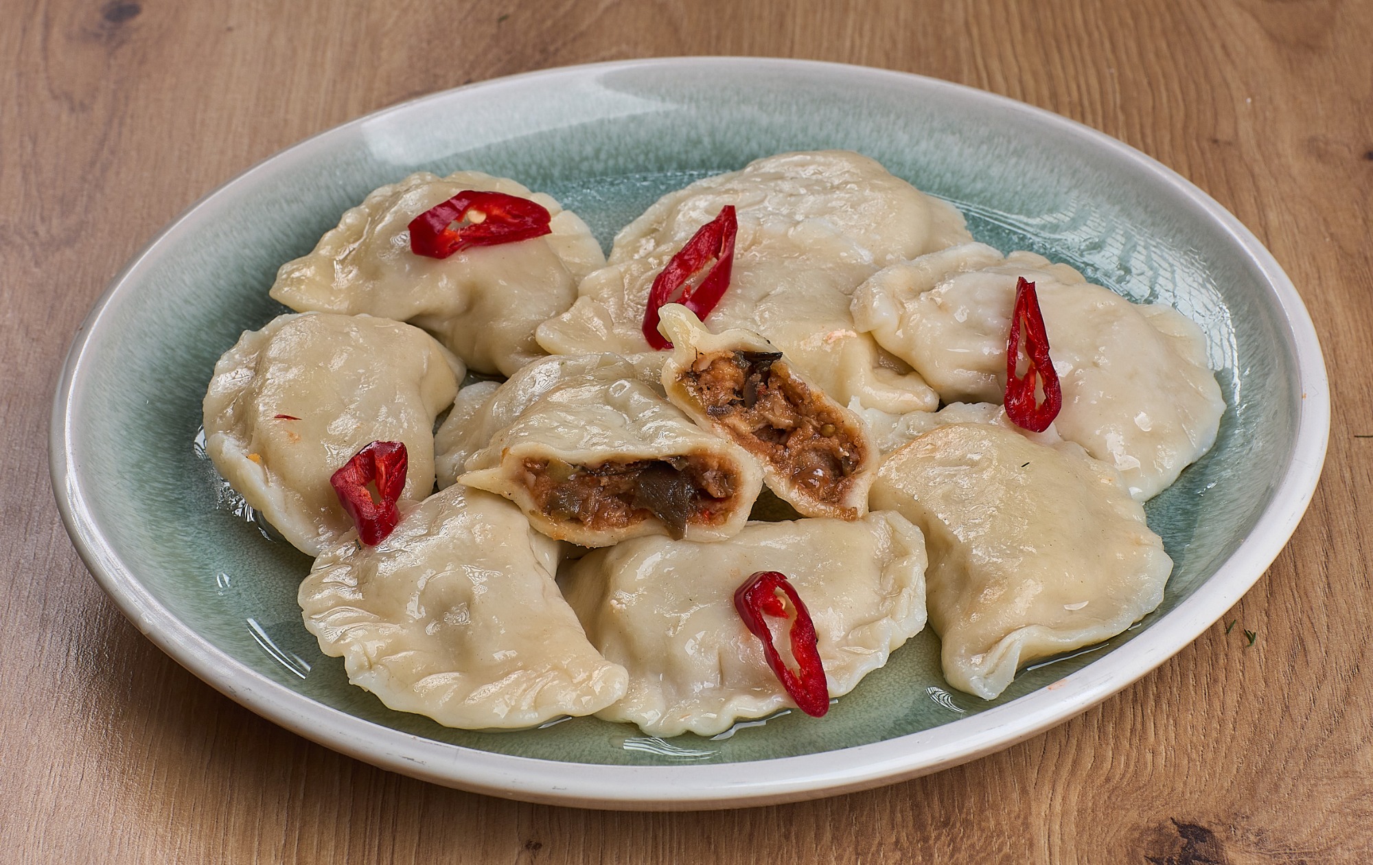 Pierogi greckie VEGE – nasz hit z bakłażanem i mozzarellą