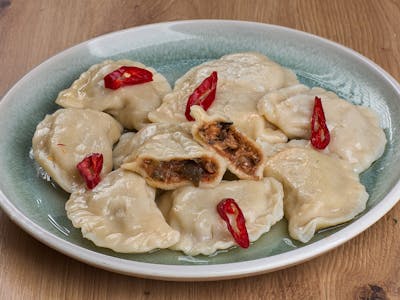 Pierogi greckie VEGE – nasz hit z bakłażanem i mozzarellą