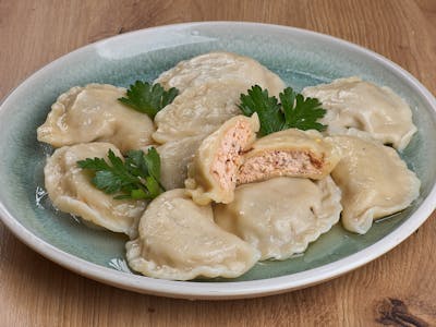 Pierogi sycylijskie – pierogi z serem i suszonym pomidorem
