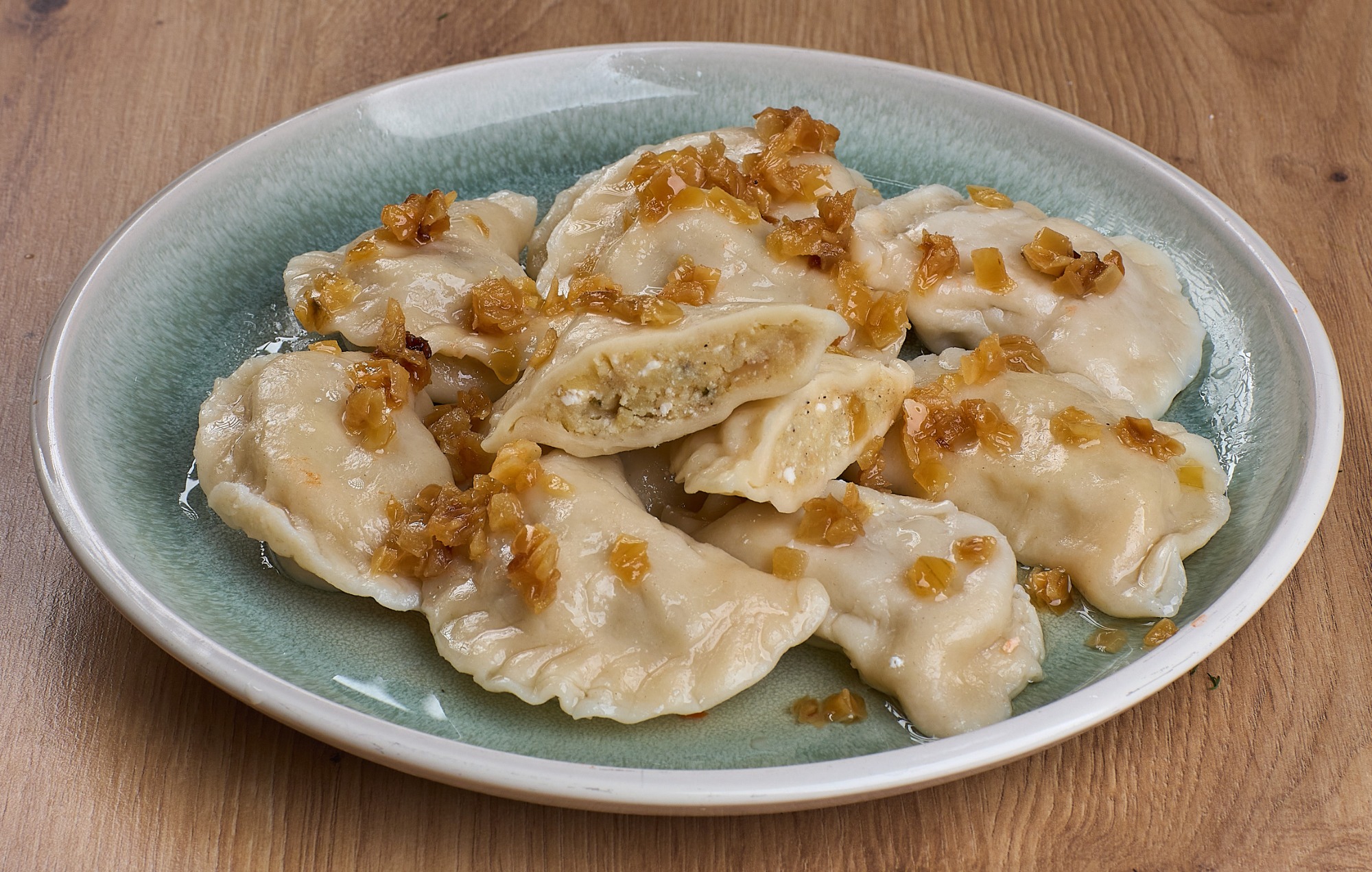 Pierogi wiejskie – pierogi z ziemniakami i boczkiem