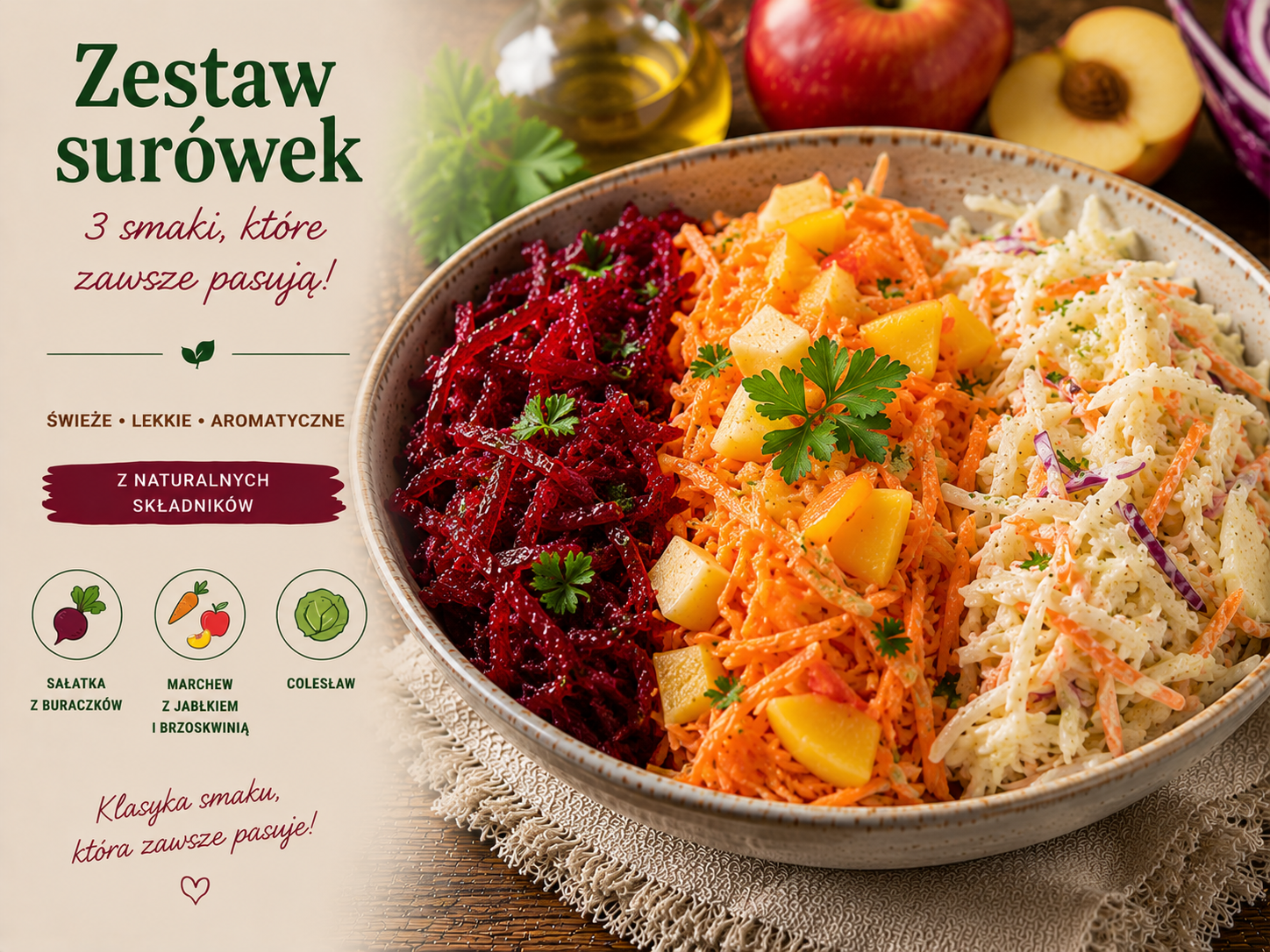 Zestaw surówek 200g