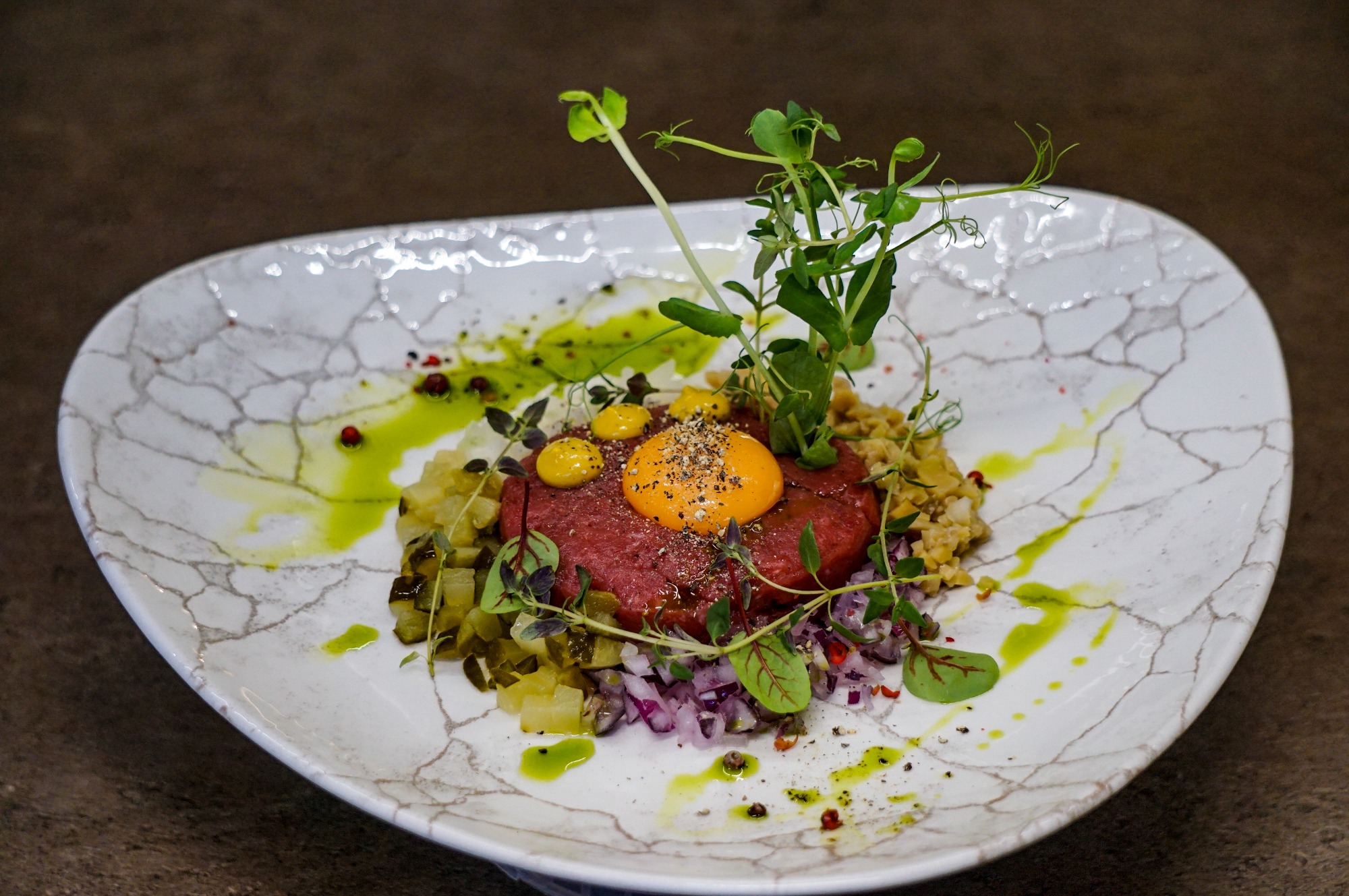 Klasyczny tatar z polskiej wołowiny