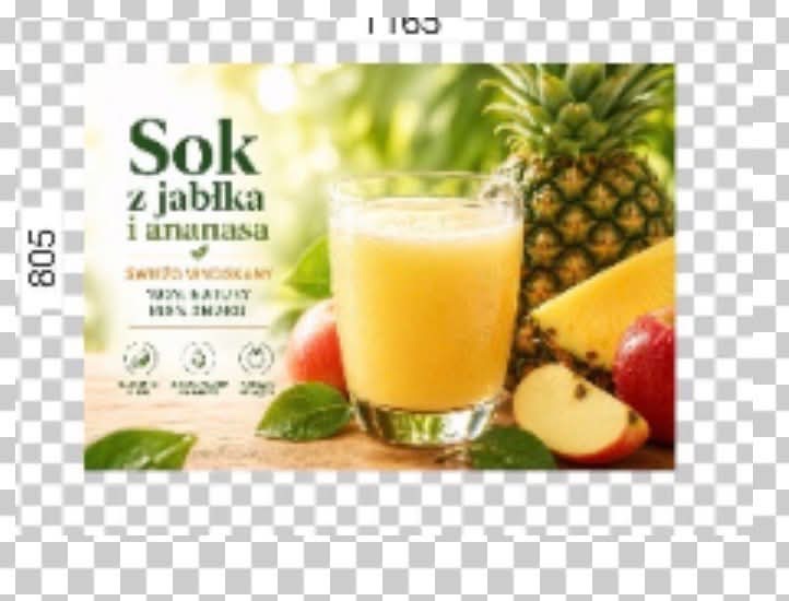 Witamina dnia !! Sok świeżo wyciskany z jabłka i ananasa 