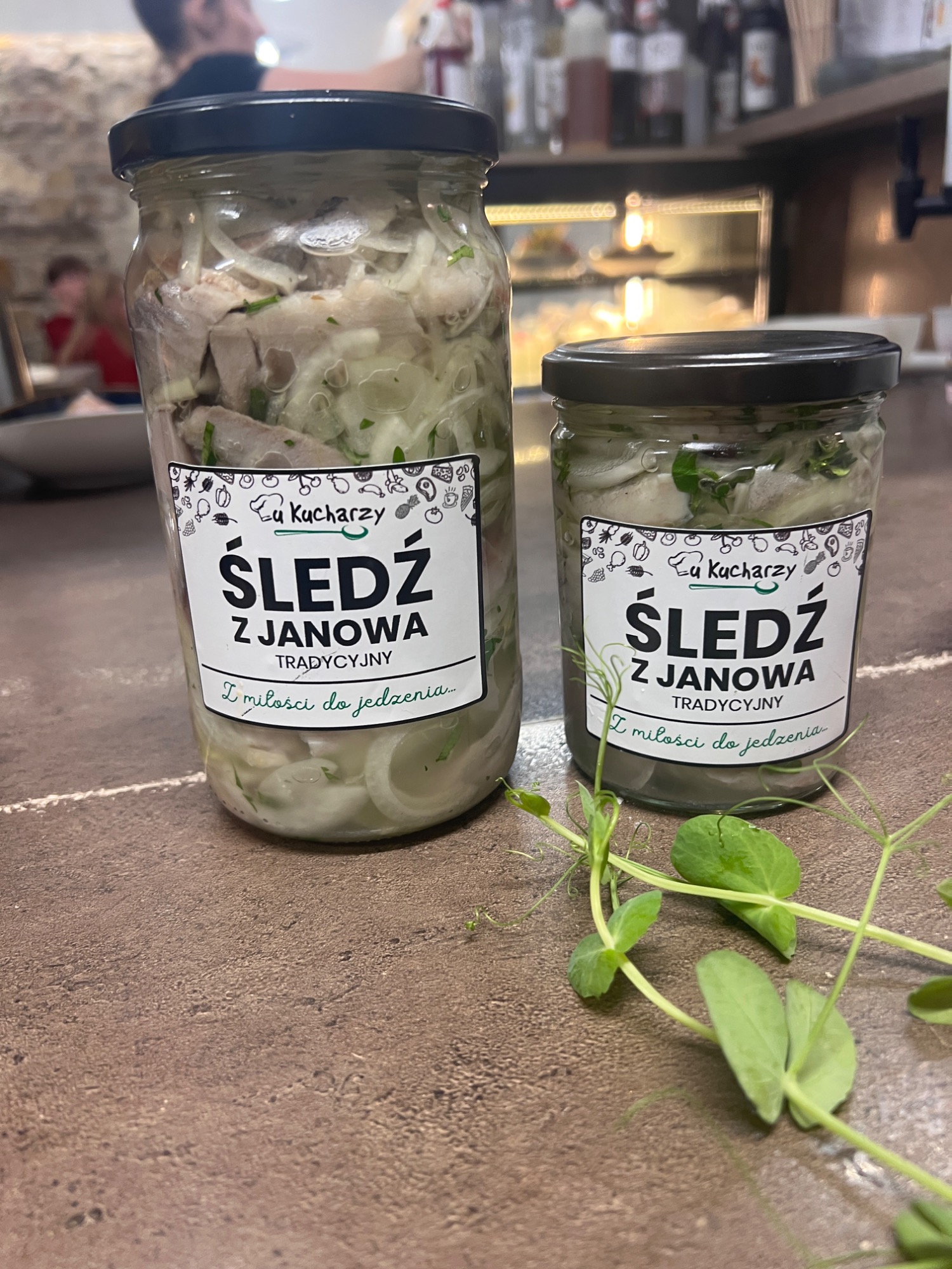 Śledź z Janowa Tradycyjny – 350 ml (słoik)