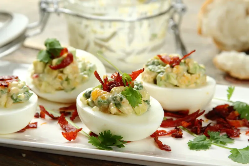 JAJKA WIELKANOCNE FASZEROWANE PIECZARKAMI