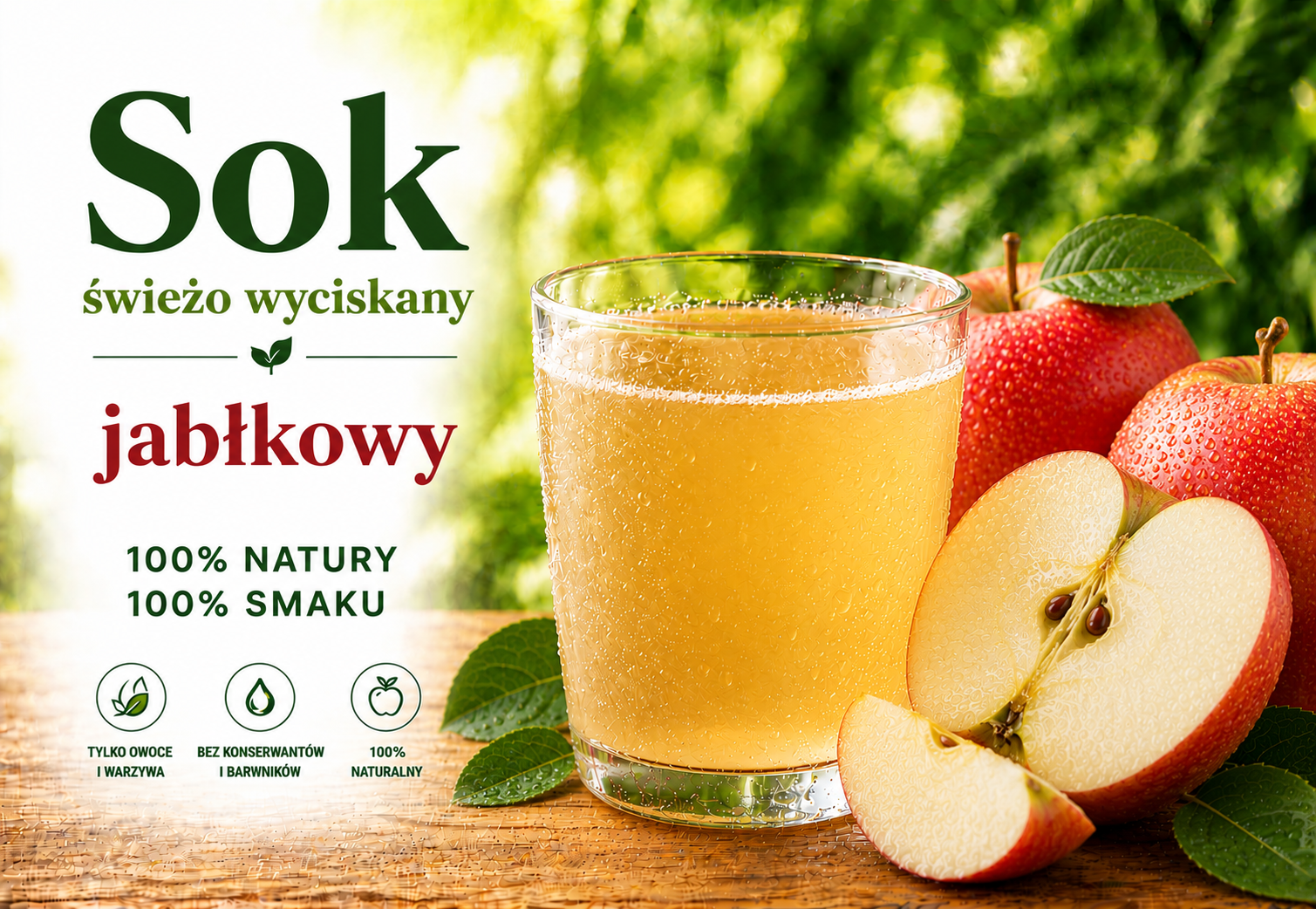 Sok jabłkowy 0,4l
