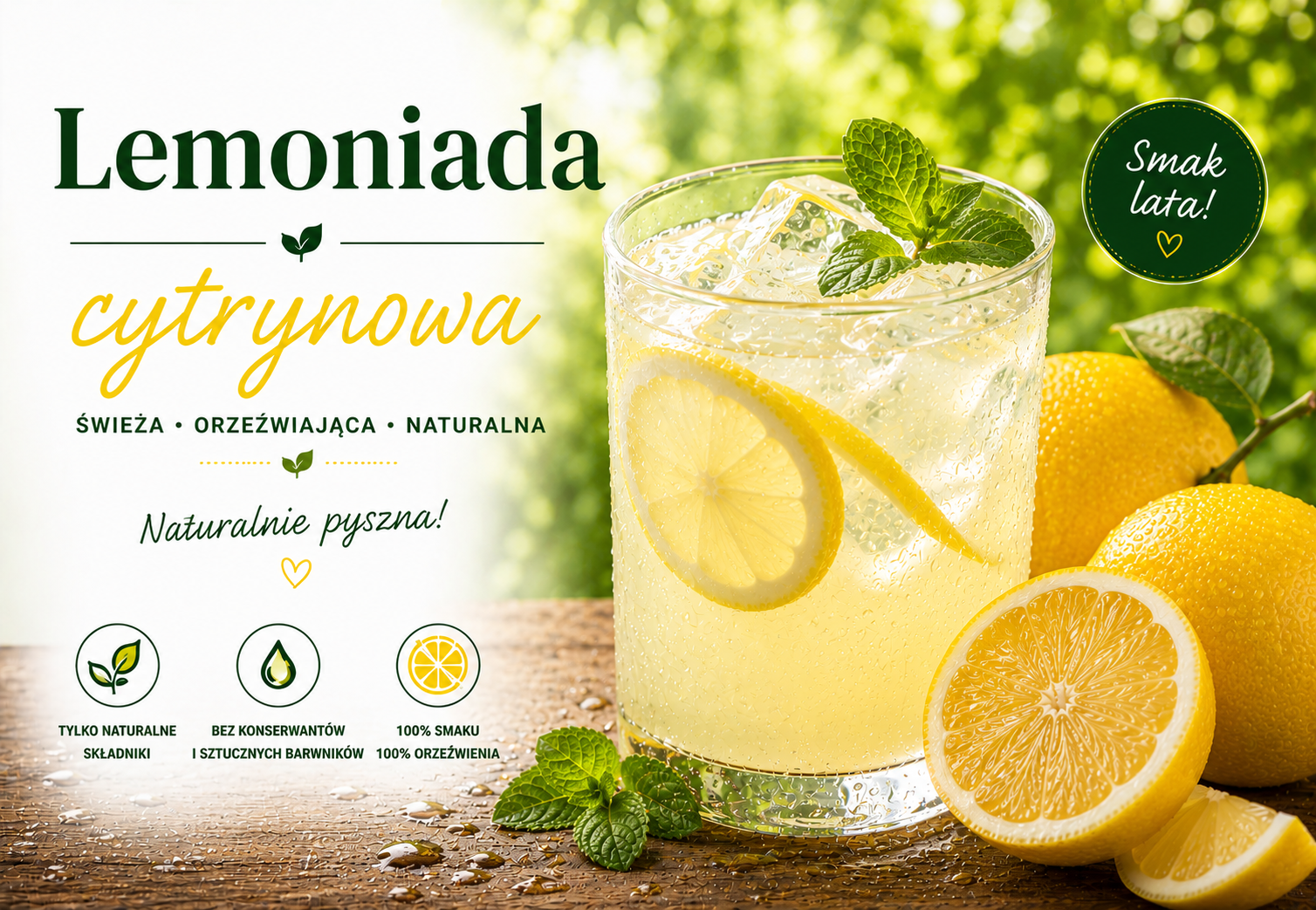 Lemoniada cytrynowa 0,5l
