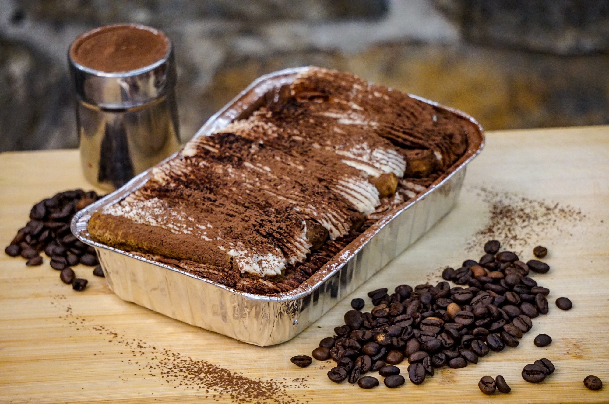 Włoskie tiramisu tacka