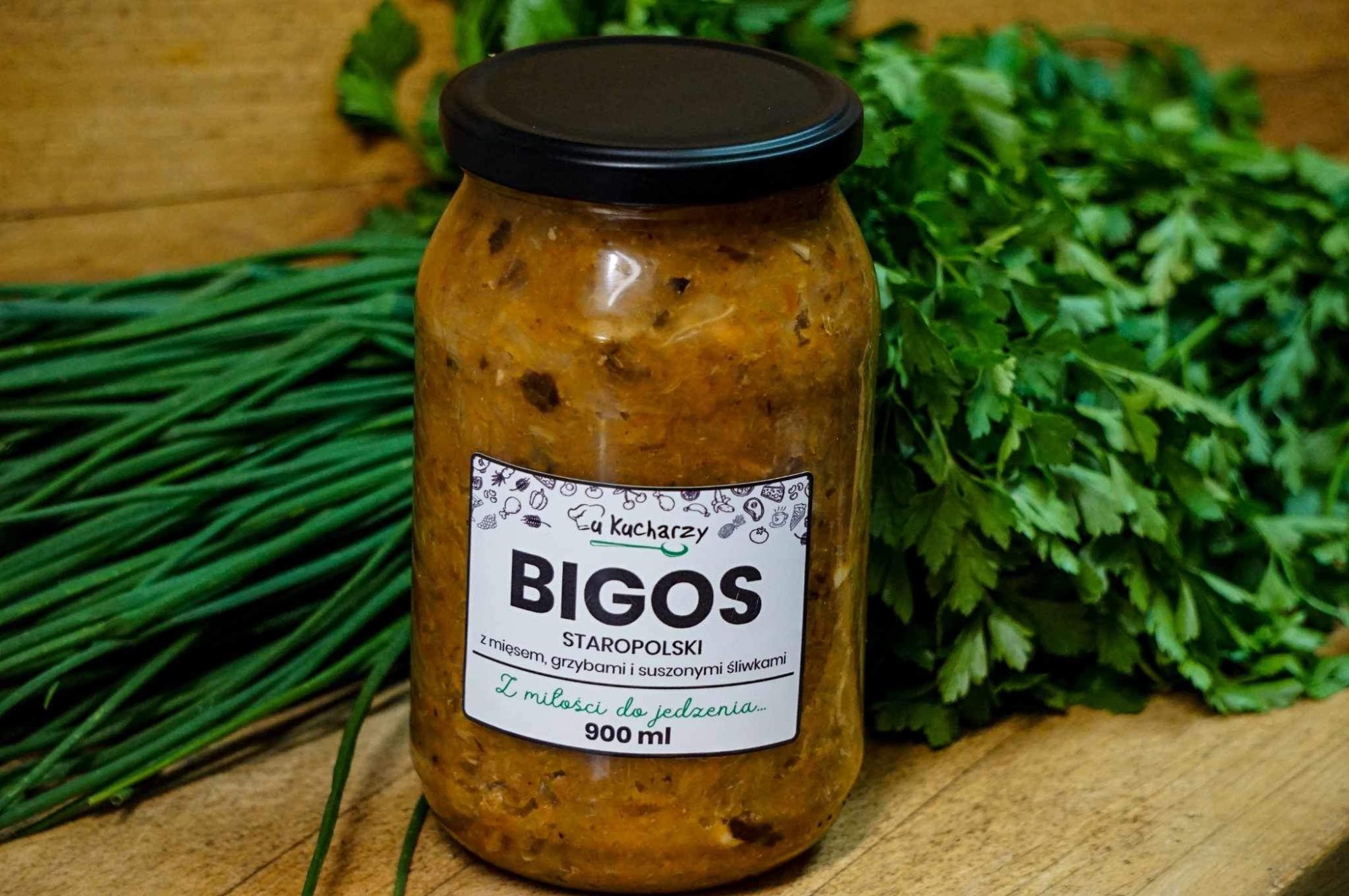 Bigos Staropolski – 900 ml (słoik)