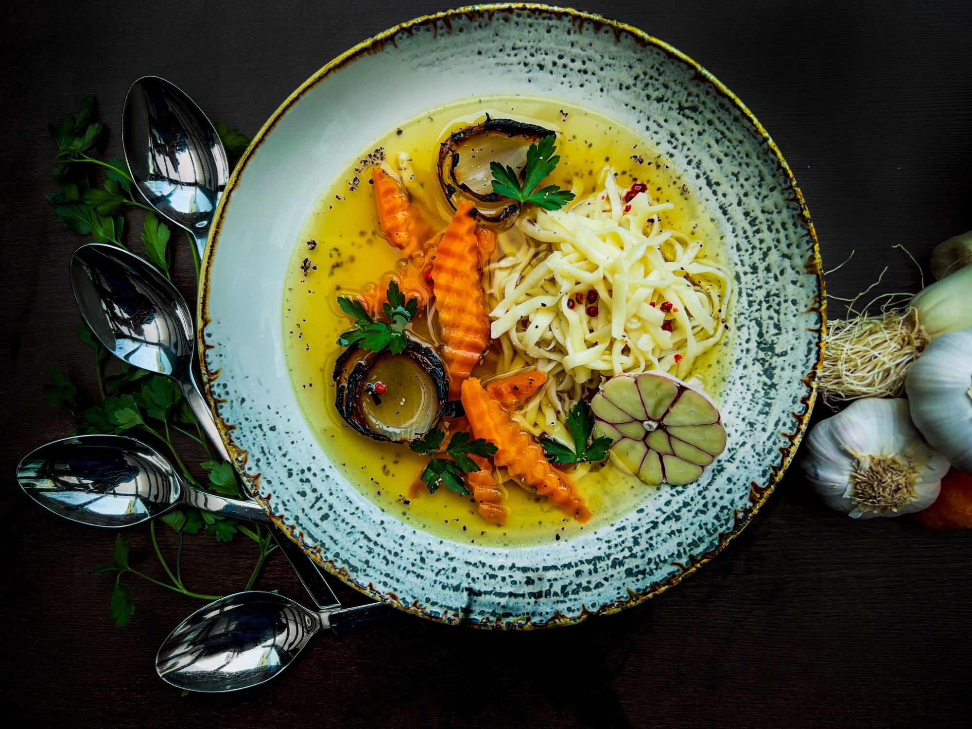 Rosół z kury, kaczki i wołowiny 450 ml