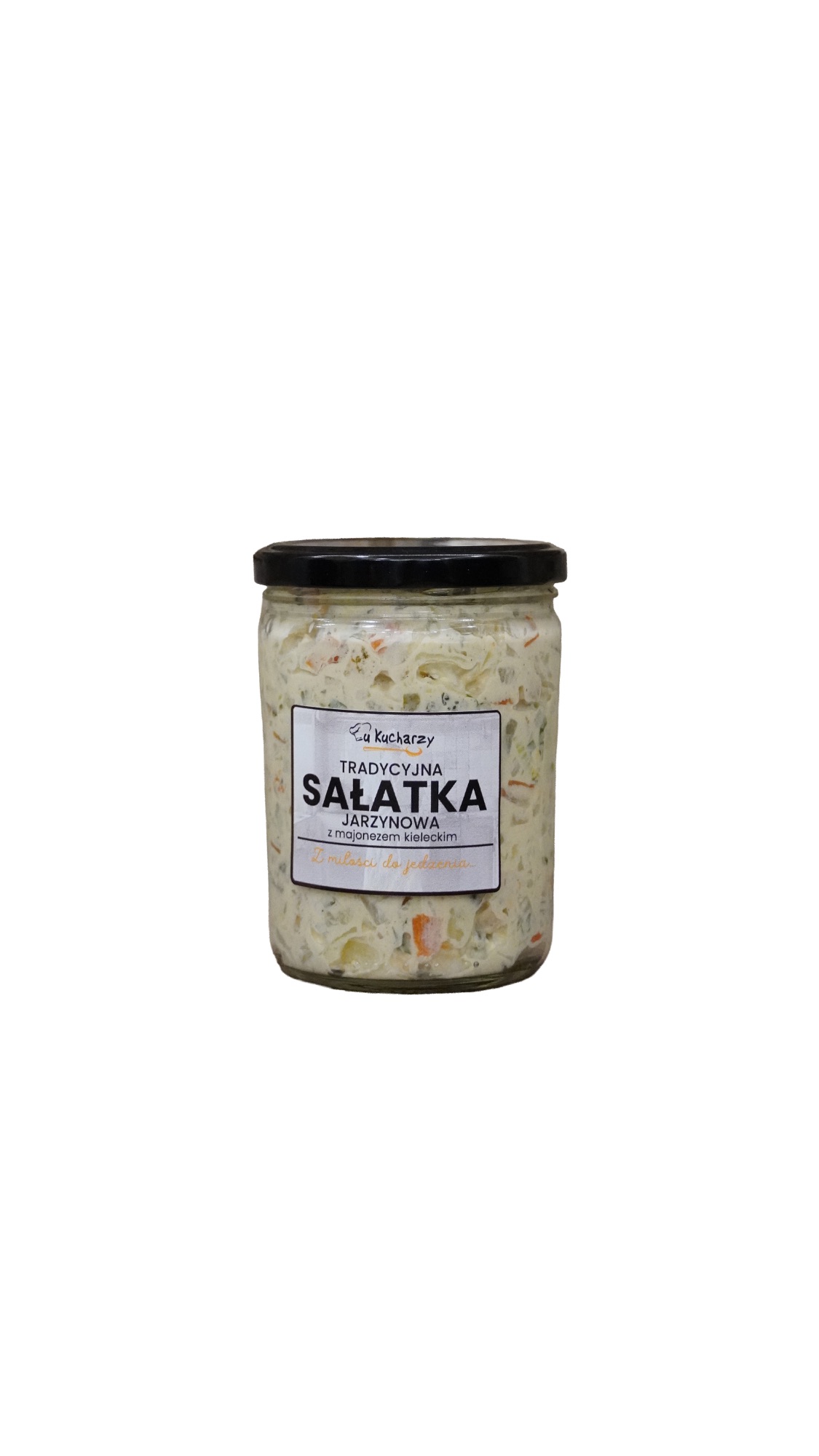Tradycyjna sałatka jarzynowa z Majonezem Kieleckim – 350 ml / słoik