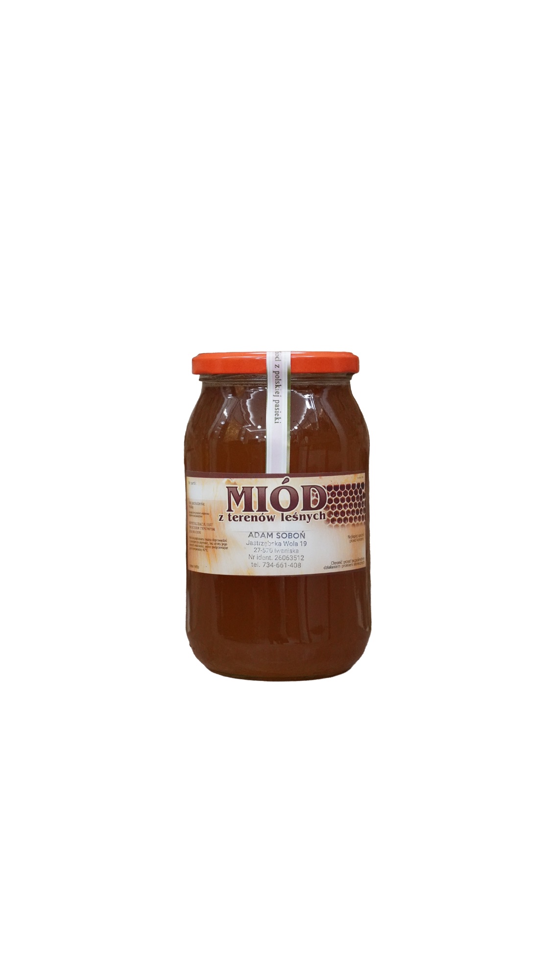 Miód z terenów leśnych 